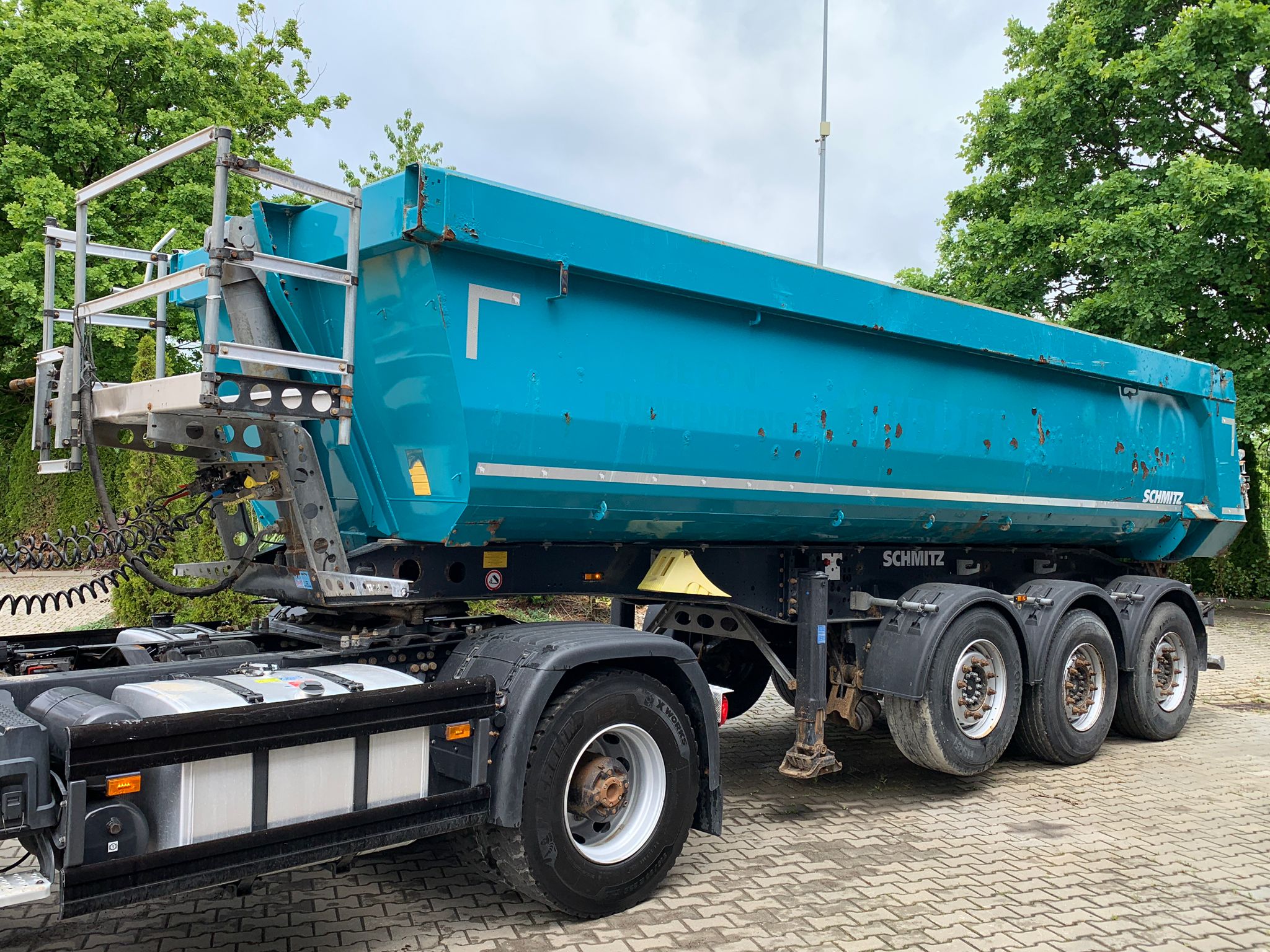SCHMITZ CARGOBULL SKI 18 SL 7.2 NACZEPA WYWROTKA
